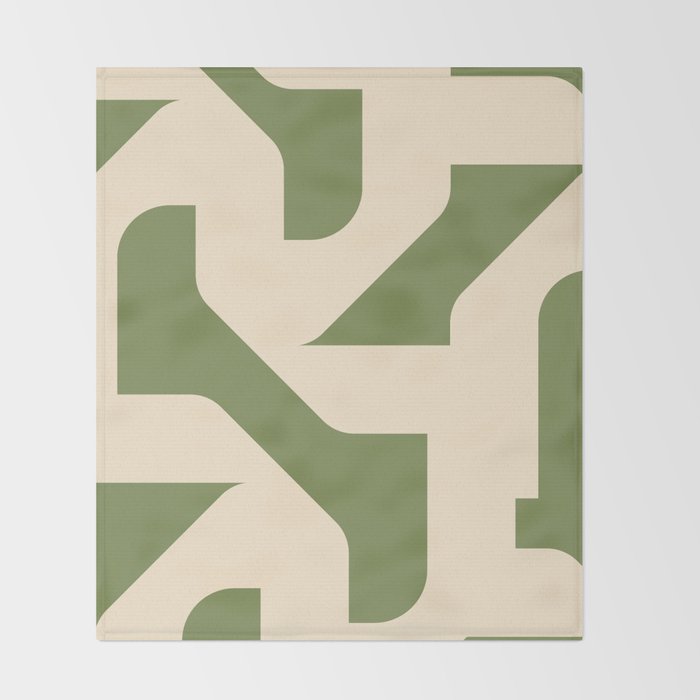 Minimalist 111 Throw Blanket Gallery Image 2