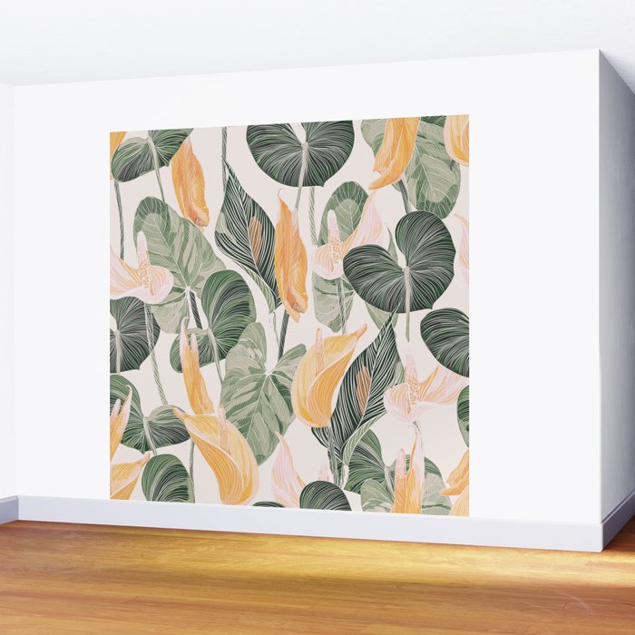 Lush Lily - Autumn Wall Mural Gallery Image 2