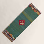 Qashqaâi Fars Southwest Persian Kilim Print Yoga Mat Gallery Image 1