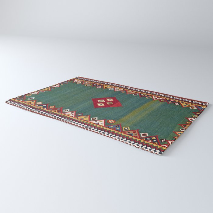 Qashqaâi Fars Southwest Persian Kilim Print Rug Gallery Image 3