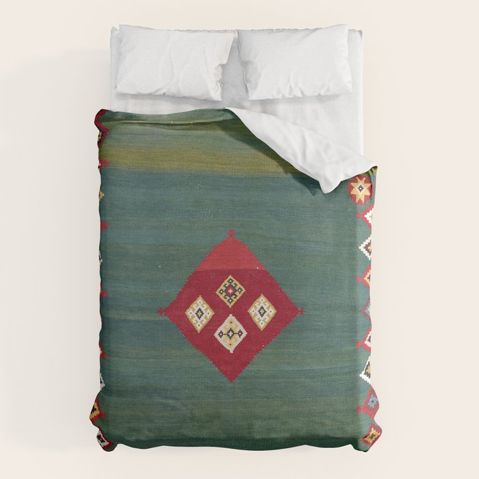 Qashqaâi Fars Southwest Persian Kilim Print Duvet Cover Gallery Image 6
