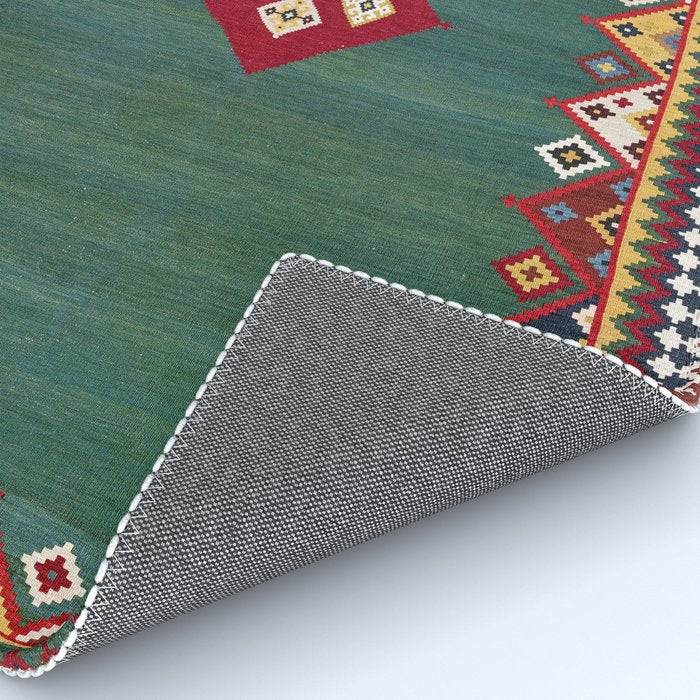 Qashqaâi Fars Southwest Persian Kilim Print Rug Gallery Image 4