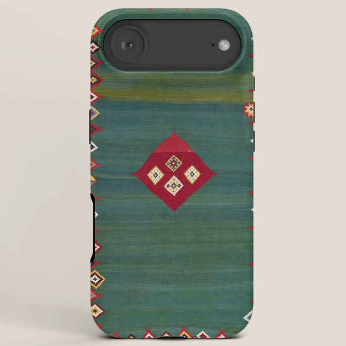 Qashqaâi Fars Southwest Persian Kilim Print iPhone Case Gallery Image 6