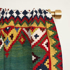 Qashqaâi Fars Southwest Persian Kilim Print Window Curtain Gallery Image 2