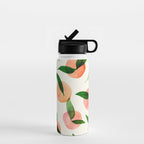 Abstract Summer Fruit Pattern Water Bottle Gallery Image 1