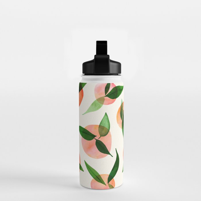 Abstract Summer Fruit Pattern Water Bottle Gallery Image 2