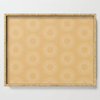 Minimalist Sunray Pattern XV Serving Tray Gallery Image 1