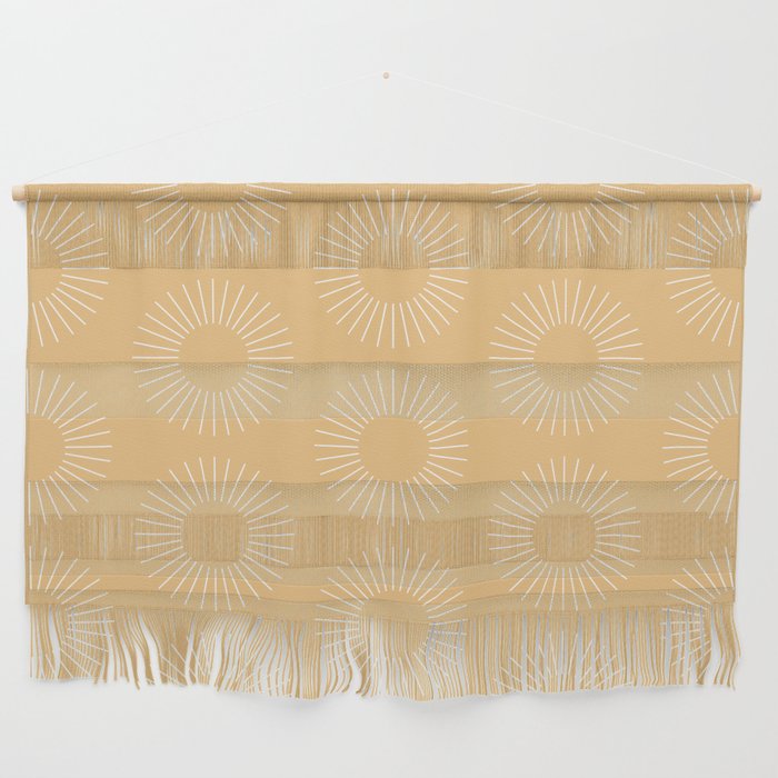 Minimalist Sunray Pattern XV Wall Hanging Gallery Image 1