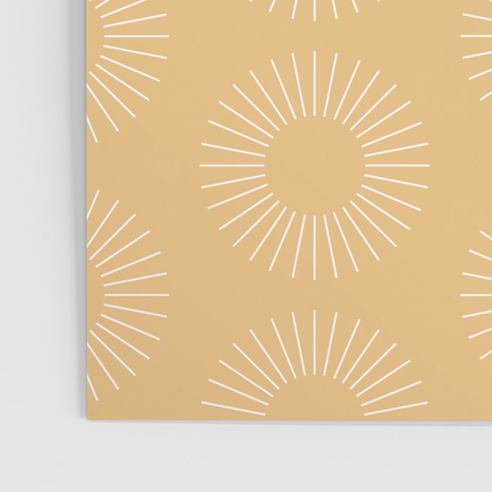Minimalist Sunray Pattern XV Poster Gallery Image 3