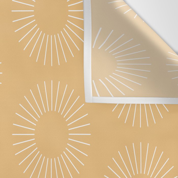 Minimalist Sunray Pattern XV Wall Tapestry Gallery Image 3