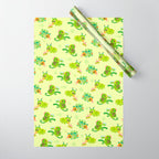 Leaf Milk Wrapping Paper Gallery Image 1