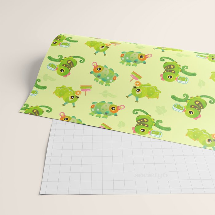 Leaf Milk Wrapping Paper Gallery Image 2