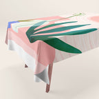 Pink Desert Abstract Landscape Tablecloth Gallery Image 1