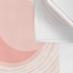 Pink Desert Abstract Landscape Wall Tapestry Gallery Image 3