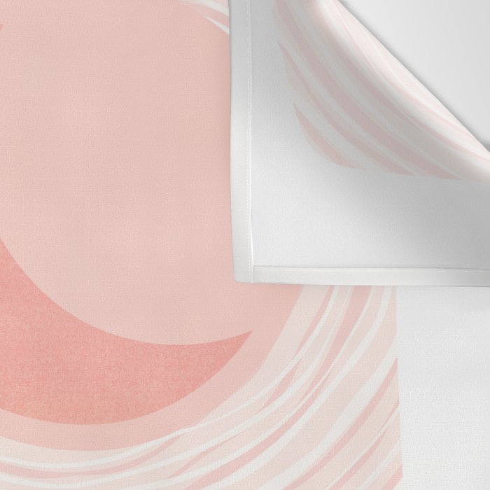 Pink Desert Abstract Landscape Wall Tapestry Gallery Image 3