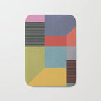 Geometric Shapes 30 Bath Mat Gallery Image 1
