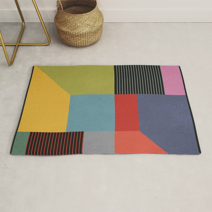 Geometric Shapes 30 Rug Gallery Image 1