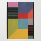 Geometric Shapes 30 Poster Gallery Image 4