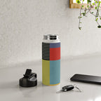 Geometric Shapes 30 Water Bottle Gallery Image 4