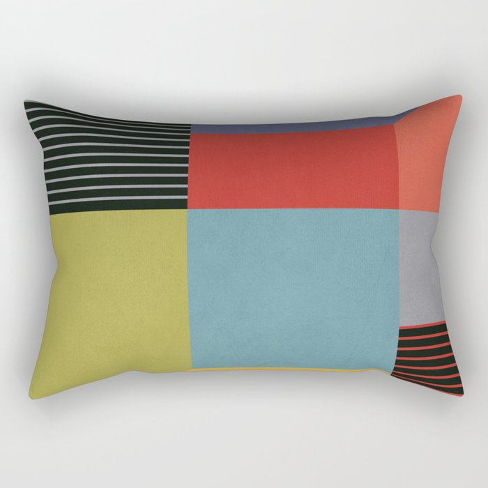 Geometric Shapes 30 Rectangular Pillow Gallery Image 1