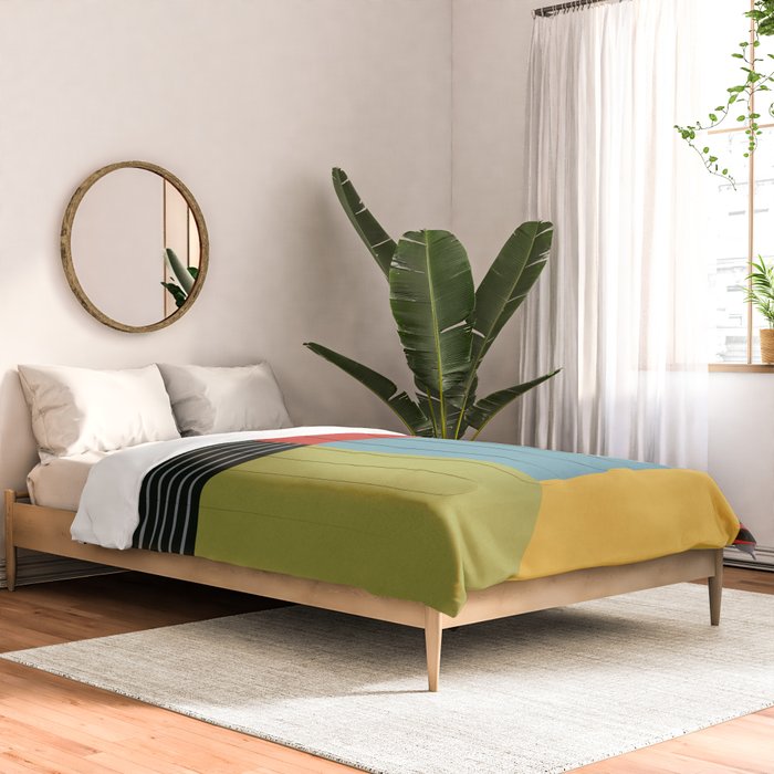 Geometric Shapes 30 Comforter Gallery Image 2