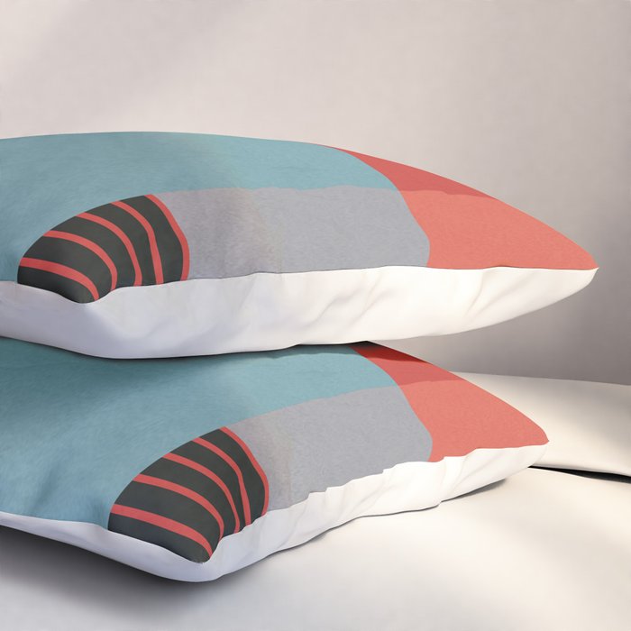 Geometric Shapes 30 Pillow Sham Gallery Image 3