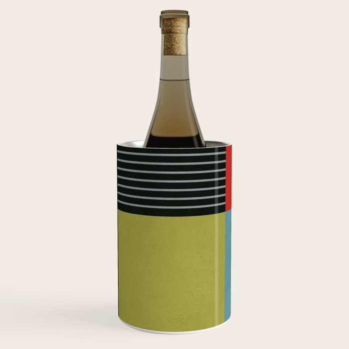 Geometric Shapes 30 Wine Chiller Gallery Image 2