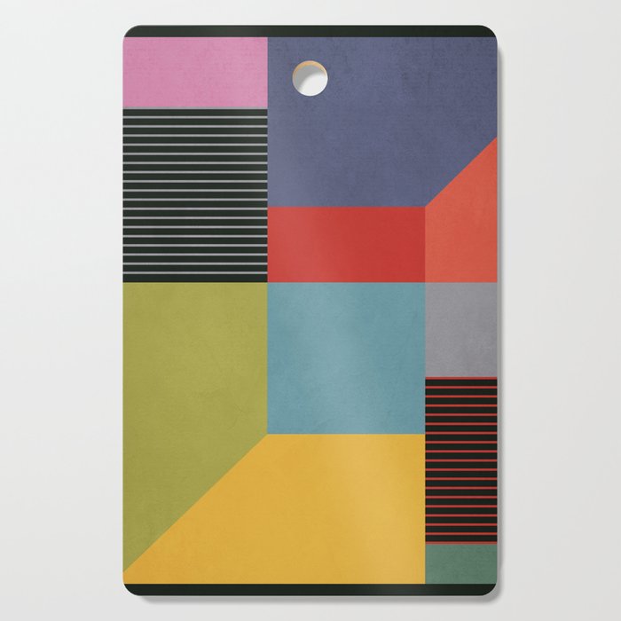Geometric Shapes 30 Cutting Board Gallery Image 1