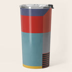 Geometric Shapes 30 Travel Mug Gallery Image 2