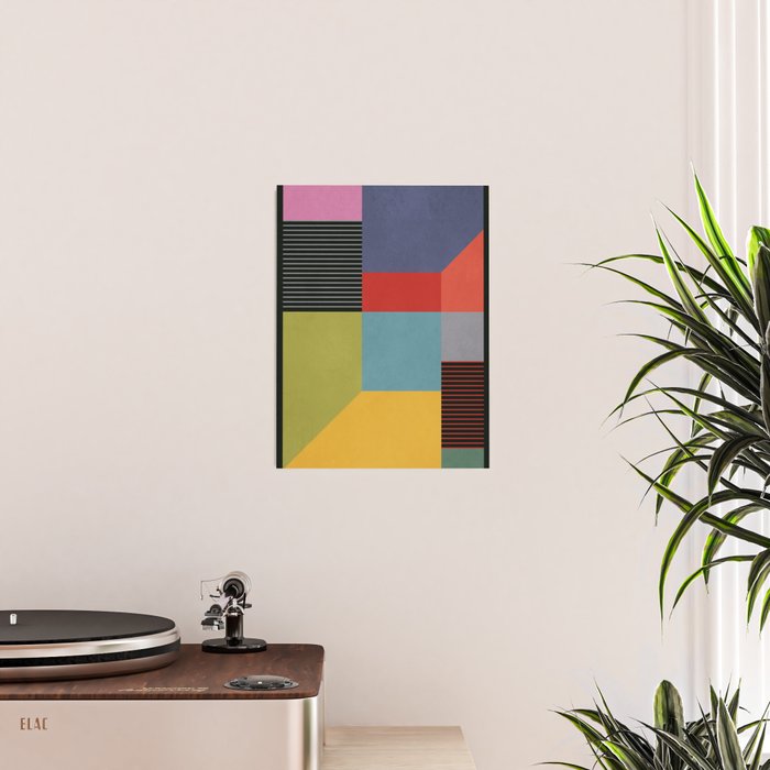 Geometric Shapes 30 Poster Gallery Image 2
