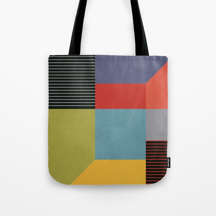 Geometric Shapes 30 Tote Bag Gallery Image 1