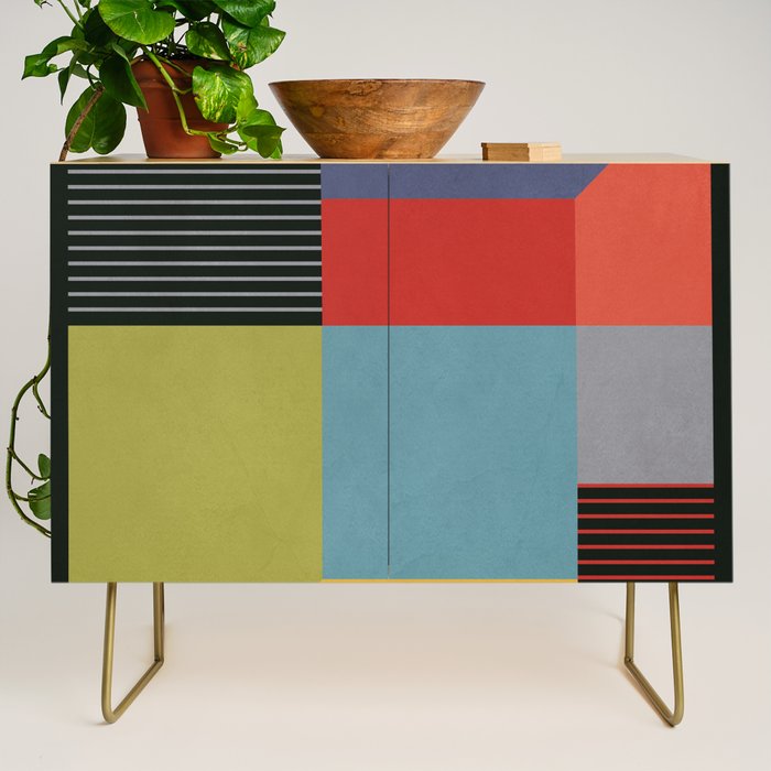 Geometric Shapes 30 Credenza Gallery Image 1