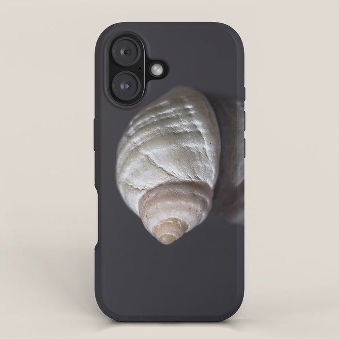 Seashell snail reflection iPhone Case Gallery Image 1