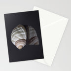 Seashell snail reflection Stationery Card Gallery Image 2