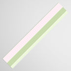 Pink and green stripes Table Runner Gallery Image 3
