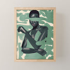 Girl Portrait 24 Mini Art Print Gallery Image 1