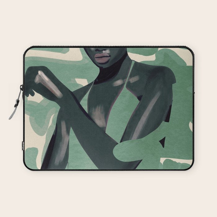 Girl Portrait 24 Laptop Sleeve Gallery Image 1