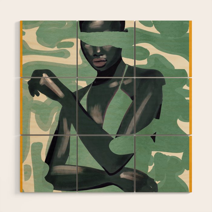 Girl Portrait 24 Wood Wall Art Gallery Image 1