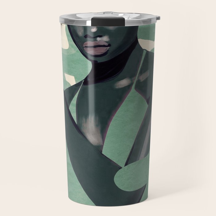 Girl Portrait 24 Travel Mug Gallery Image 1