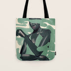 Girl Portrait 24 Tote Bag Gallery Image 1