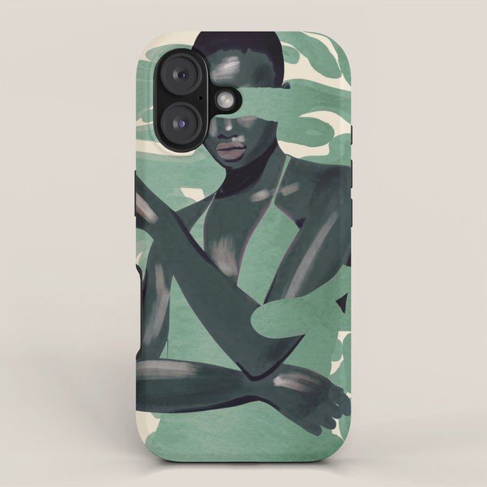 Girl Portrait 24 iPhone Case Gallery Image 1