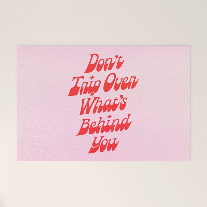 Don't Trip Welcome Mat Gallery Image 1