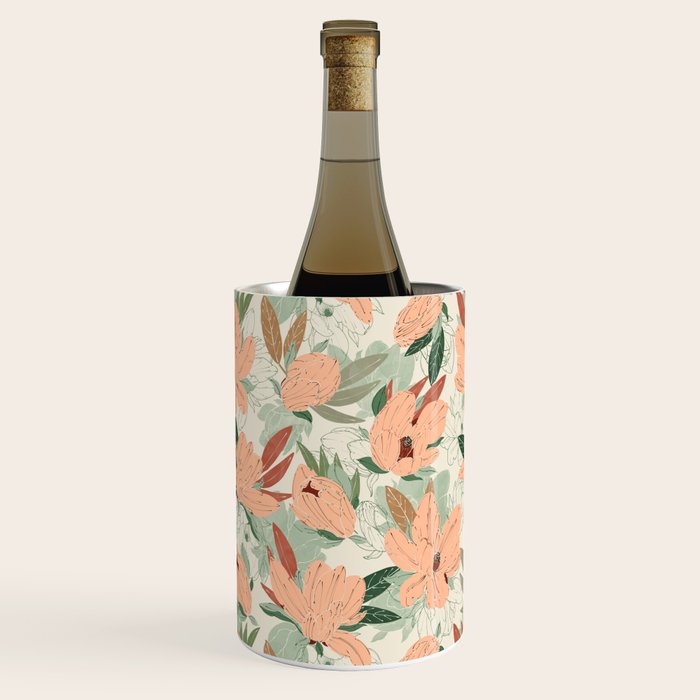Big floral blossoms MF-24 Wine Chiller Gallery Image 2