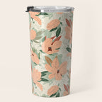 Big floral blossoms MF-24 Travel Mug Gallery Image 3