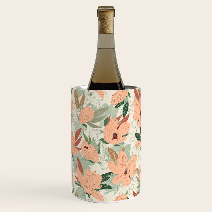 Big floral blossoms MF-24 Wine Chiller Gallery Image 3