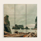 Ruby Beach, Olympic Peninsula, Washington Wood Wall Art Gallery Image 1
