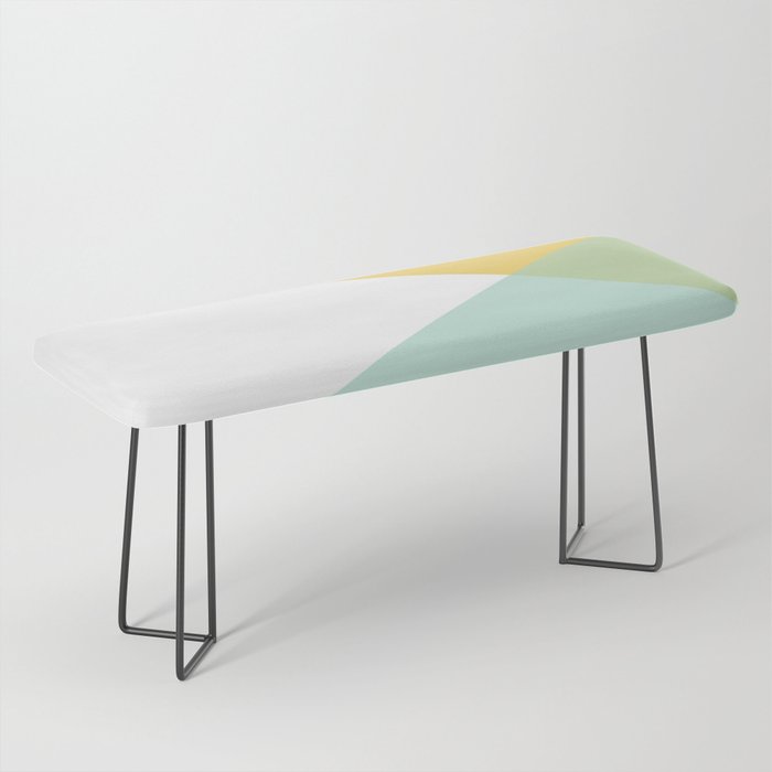Geometrics - citrus & concrete Bench Gallery Image 1