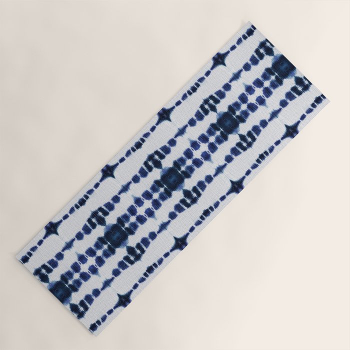 Boho Tie-Dye Knit Vertical Yoga Mat Gallery Image 1