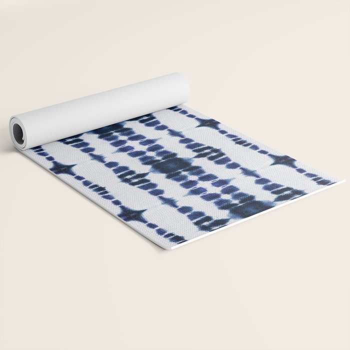 Boho Tie-Dye Knit Vertical Yoga Mat Gallery Image 2