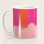 Colors of Love - colorful bright acrylic abstract painting Coffee Mug Gallery Image 3